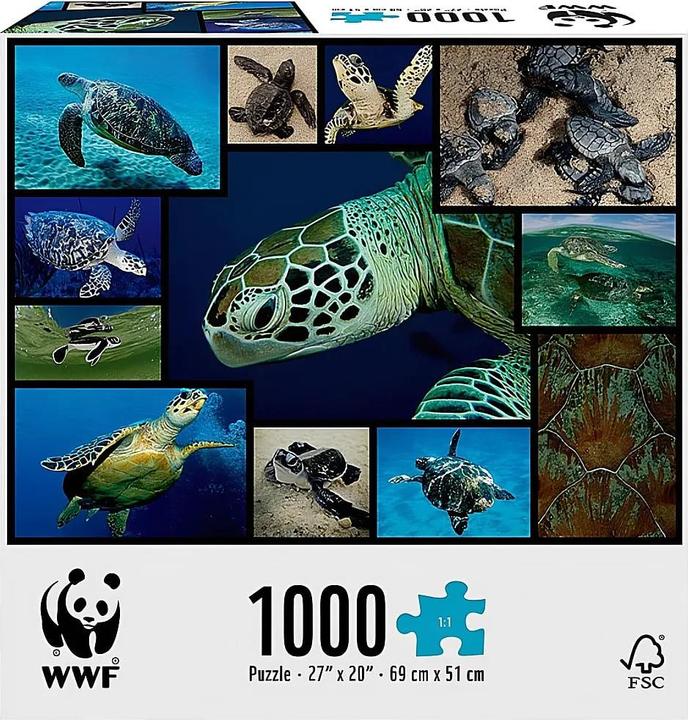 Produktbild WWF Schildkröte-Puzzle (1000 Teile)