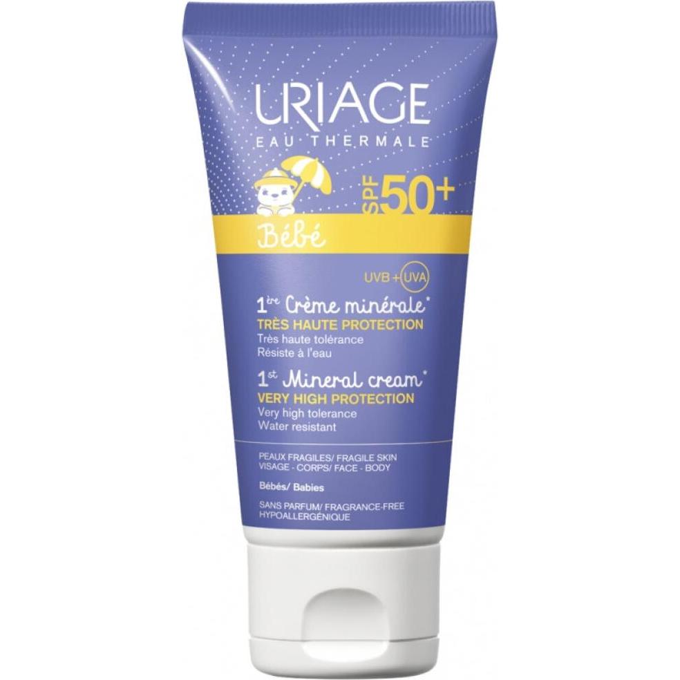 Thumbnail - Uriage, Sonnencreme, SUN BABY mineral cream SPF50+ 50 ml (Sonnencreme Gesicht, SPF 50, 50 ml)