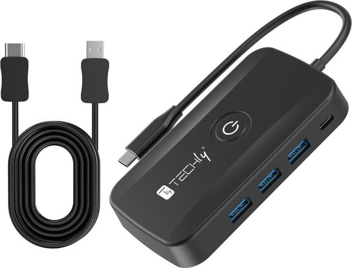 Actual product image Techly Bezprzewodowy transmiter obrazu USB-C do HDMI 1080p do 30m (30 m)