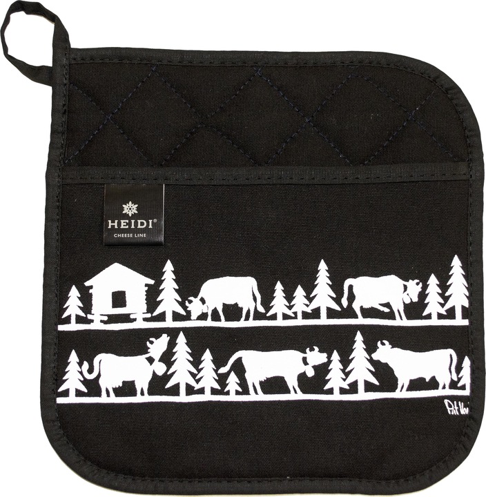 Heidi Cheese Line Topflappen (Baumwolle)