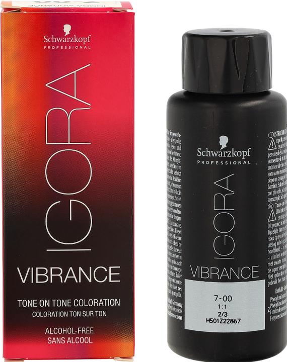 Actual product image Schwarzkopf Professional IGORA Vibrance Hair Tint NEW (7-00)