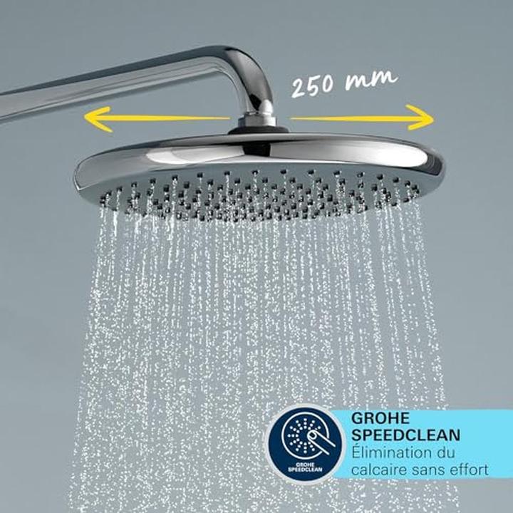 Produktbild Grohe vitalio start - doucheset zonder kraan, diameter 25 cm, 2 jets, chroom