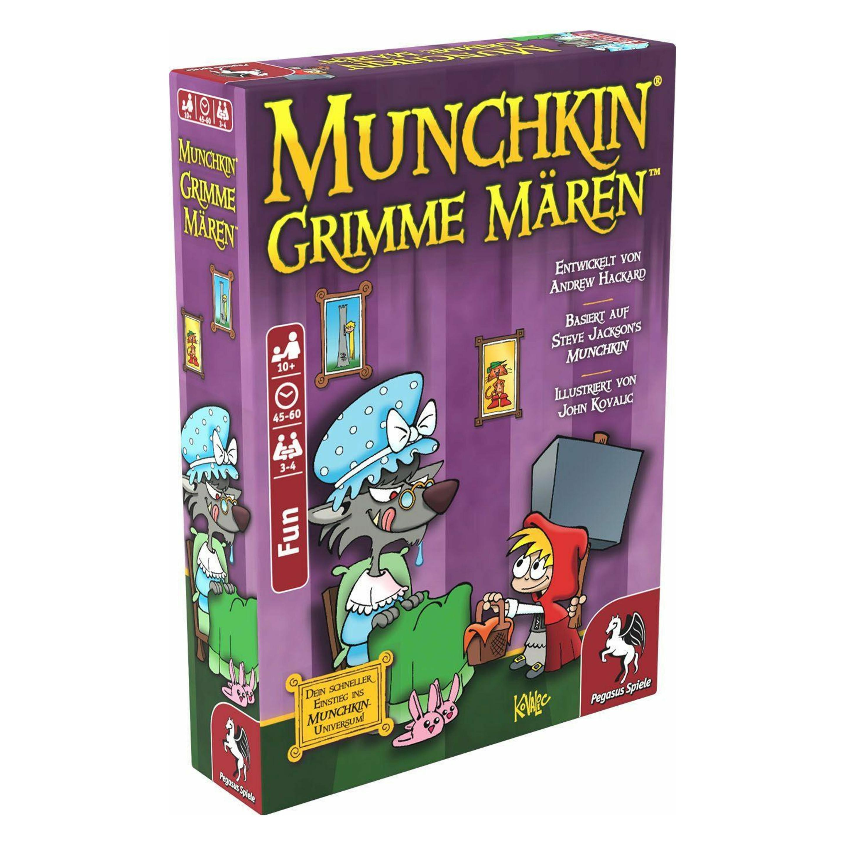 Pegasus Grimme Mären, d ab 10 Jahren, 3-4 Spieler, Spieldauer 45-60 Min. (Deutsch, 3 - 4 Spieler)