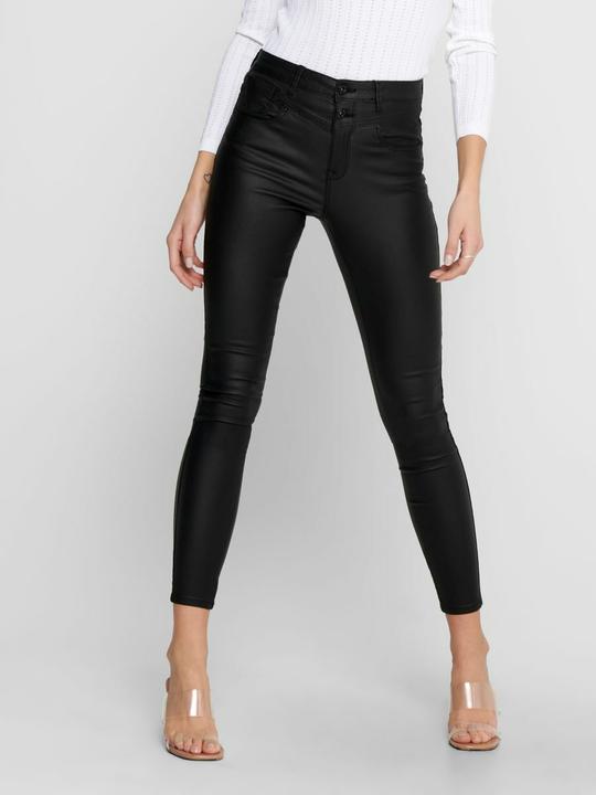 Actual product image Only OnlChrissy Life HW Coated Ankle Skinny Fit Jeans