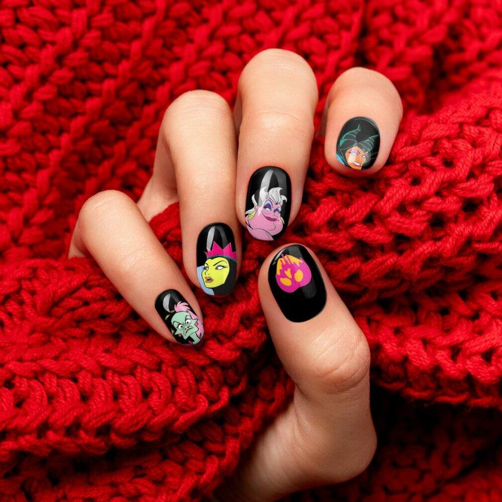 Thumbnail - Mad Beauty, Nagelstyling + Kunstnägel, Aufkleber für Fingernägel Disney Villains