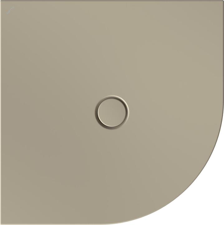 Produktbild Bette BetteFloor Corner Duschwanne, Radius 500mm, 90x90cm