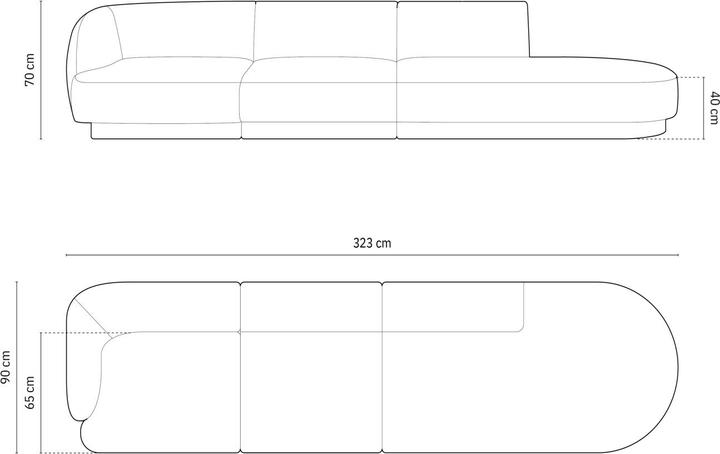 Produktbild Micadoni Miley (Ecksofa)