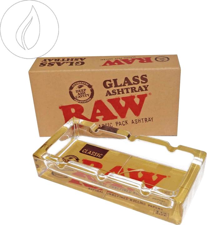 Produktbild RAW Classic Pack Glass Ashtray