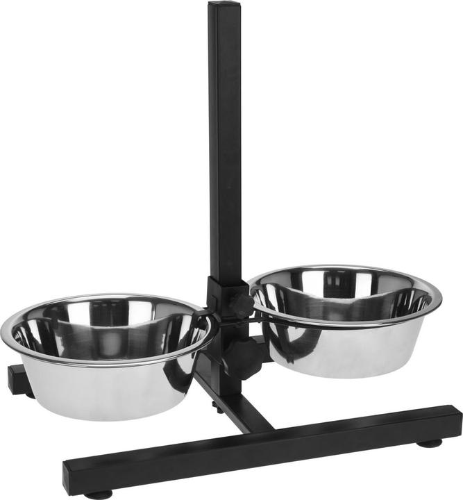 Mojawo Hundenapf / Fressnapf / Futternapf  19cm Hhenverstellbar Edelstahl  (180 cl)