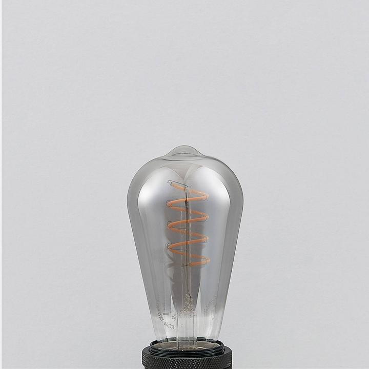Produktbild Lucande LED-Lampe E27 ST64 4W 2.200K dimmbar titan (E27, 60 lm)