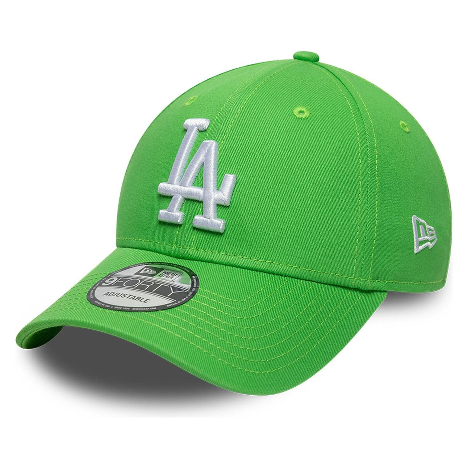 New Era, Cap, 9Forty Strapback Cap Los Angeles Dodgers Lime Green