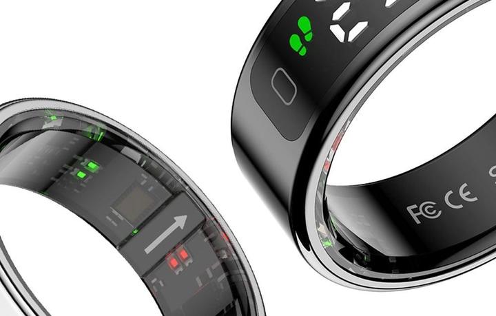 Actual product image Colmi Smartring R12 22.4MM 13 (black) (13, Black)