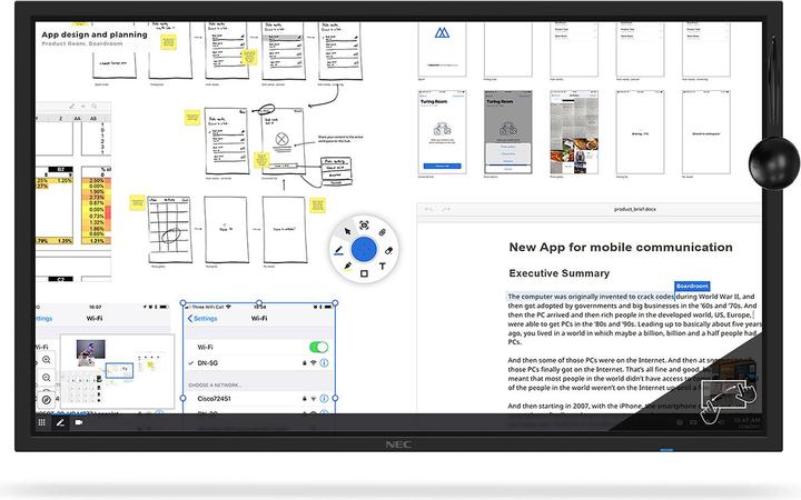 Image du produit NEC MultiSync C981Q SST (3840 x 2160 pixels, 98")