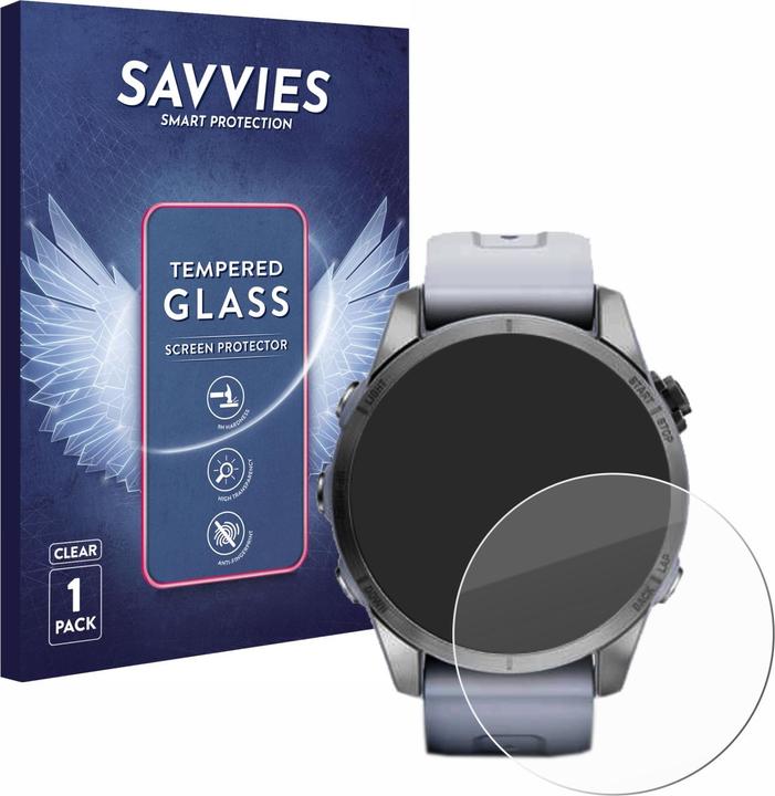 Produktbild Savvies Panzerglas Hartglas Displayschutz (fenix 7S)