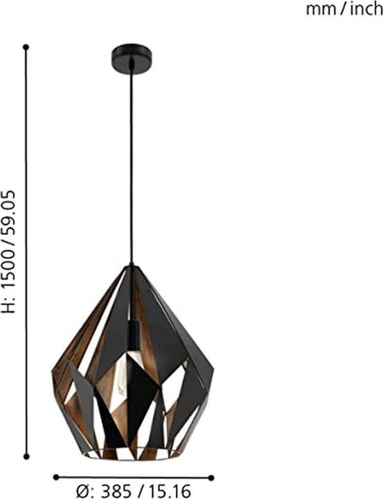 Actual product image EGLO Carlton (E27)