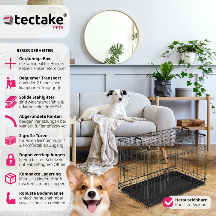 Actual product image tectake Luna (Dog, Foldable)