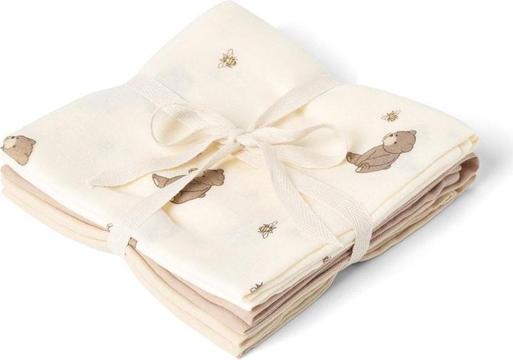 Produktbild That's mine Muslin cloth 3-Pack - Bees and Bears
