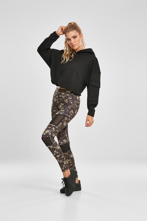 Actual product image Urban Classics Ladies Camo Tech Mesh Leggings (S)