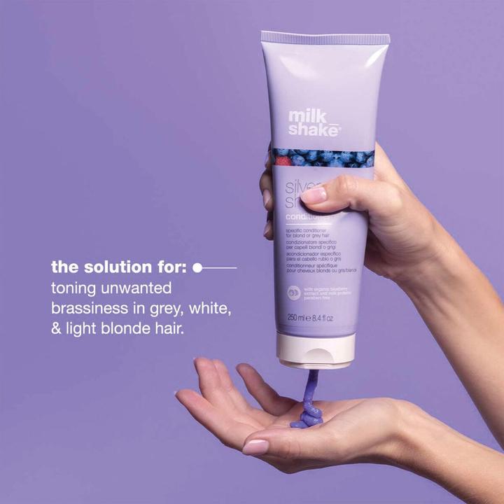 Actual product image Milk_Shake Milkshake Silver Shine Conditioner, 1000 ml (1000 ml)