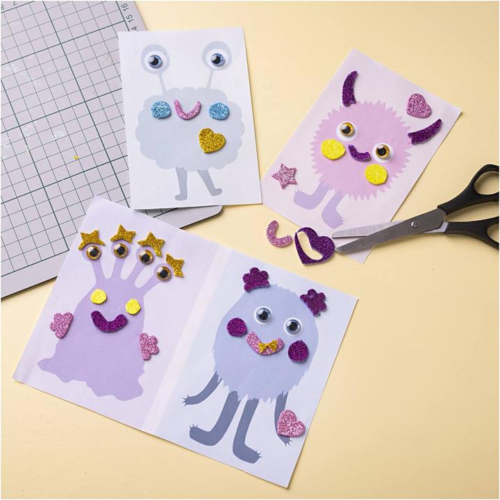 Produktbild Creativ Company Bastelset Monster-Collage
