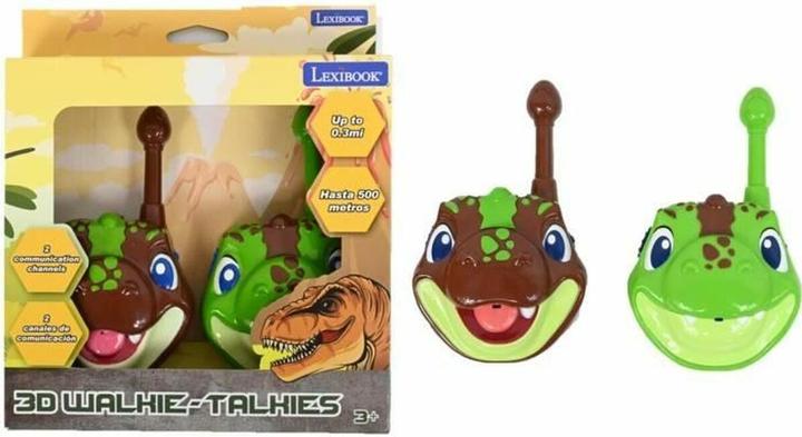 Actual product image Lexibook Walkie-Talkie Walkie talkie de dinosaurios en 3D de 500 m (0.50 km)