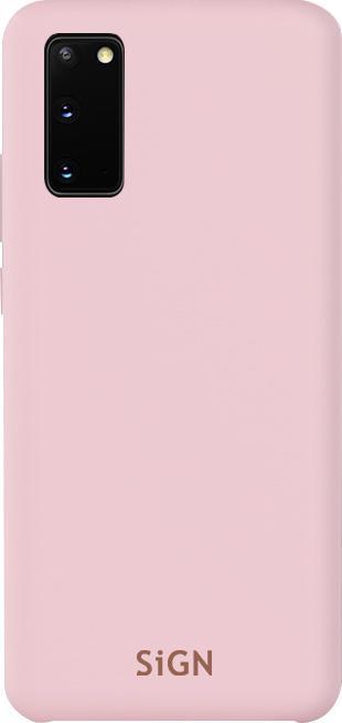 Productafbeelding SIGN Liquid Silicone Case voor Samsung Galaxy S20 FE - Roze (Samsung Galaxy S20 FE)