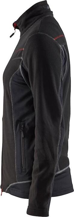 Immagine prodotto Blakläder Giacca donna in pile nero / rosso (L)