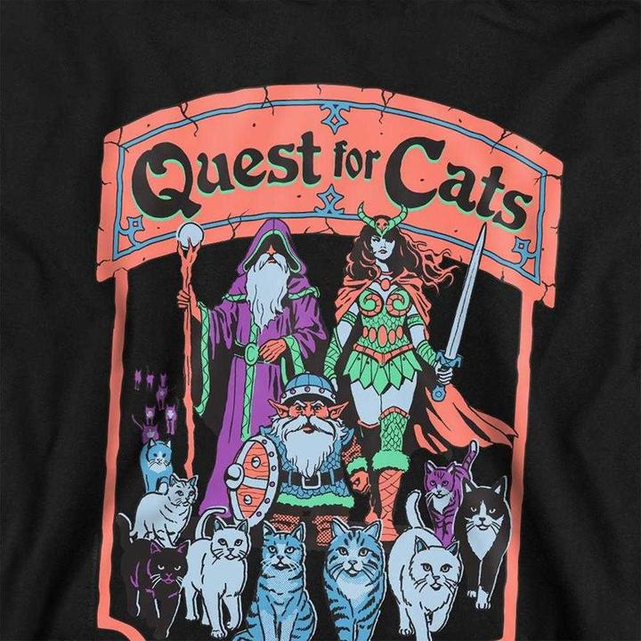Produktbild Steven Rhodes Quest For Cats Kapuzenpullover (128)
