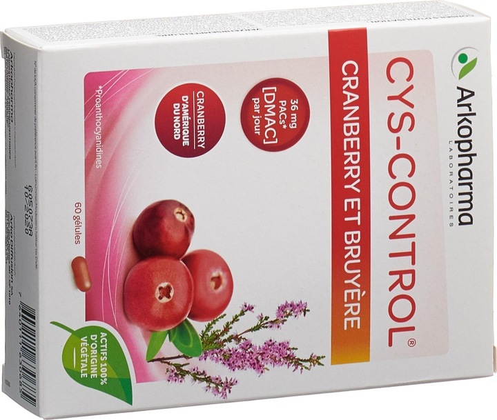 Produktbild Arkopharma Cys-Control Kapseln (60 Stück, Kapseln, 59 g)