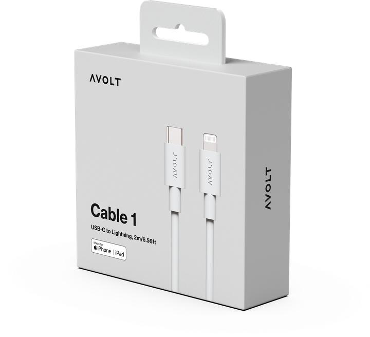 Image du produit Avolt Cabel 1 USB-C auf Lightning (MFi) Ladekabel (2 m)
