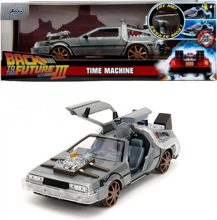 Actual product image Jada Time Machine (Back to the Future 3) 1:24