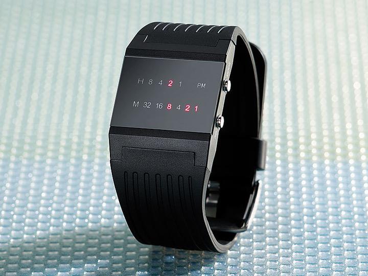 Produktbild St. Leonhard Binär-Armbanduhr "Future Line" (Digitaluhr)