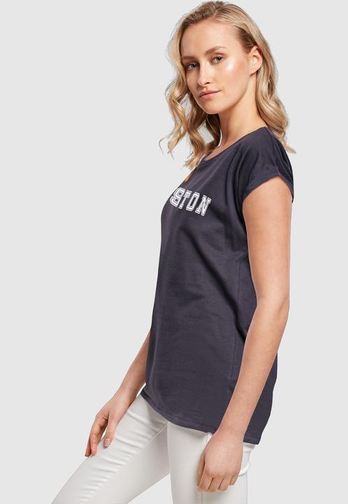 Produktbild Merchcode Ladies Boston X Extended Shoulder Tee - 112477 (XL)