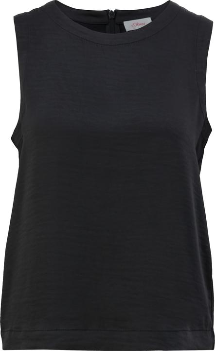 Immagine prodotto s.Oliver Bluse Ärmelloses Satinshirt (48)