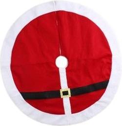 Produktbild MICA Living Baumdecke rund Weihnachtsmannkostüm - ca. 90 cm (1x)