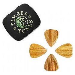 Timber Tone Timber Tones Lignum Vitae Tin of 4 (2.40 mm), Plektrum