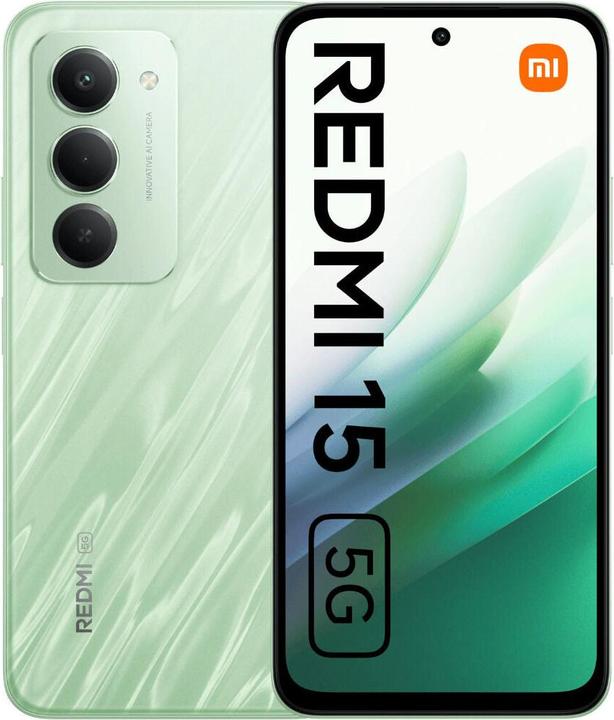 Produktbild Xiaomi Redmi 15 (256 GB, Ripple Green, 6.90", Hybrid Dual SIM, 5G)