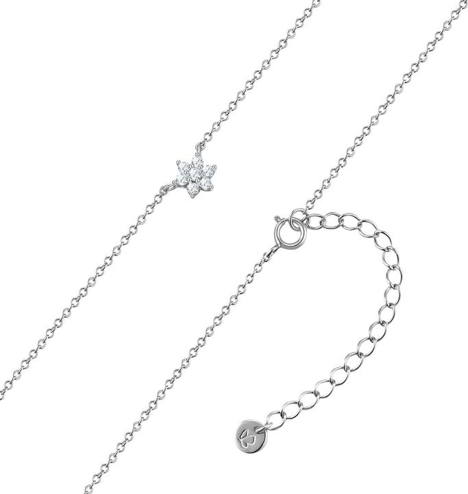 Immagine prodotto Glanzstücke München Collana da donna con stella in argento - 34518 (Argento, 40 - 45 cm)