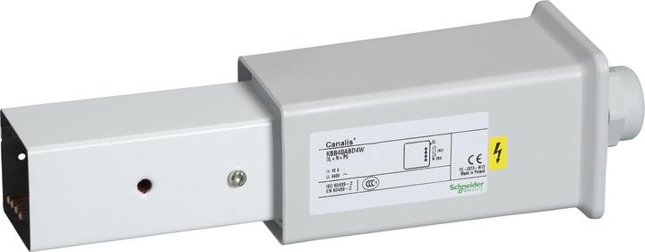 Produktbild Schneider Electric SE KBB40ABD4TW Endeinspeisung 40A Rechts Ein Netz