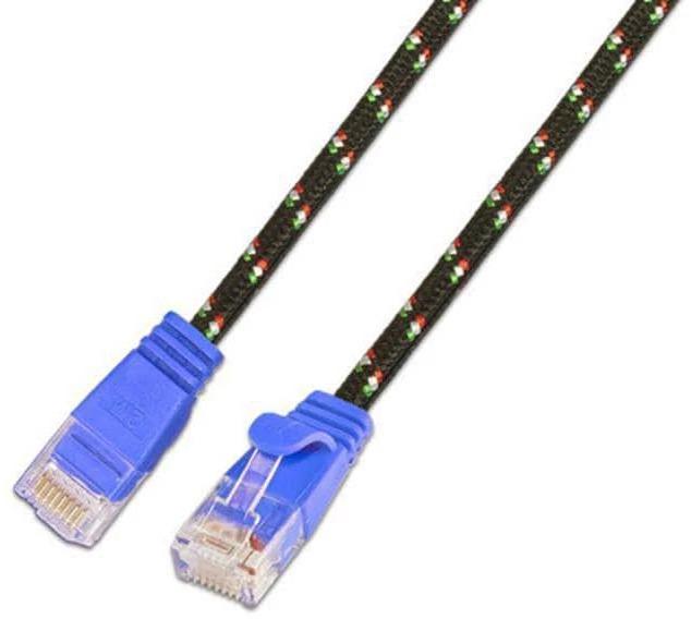 Image du produit Wirewin Câble Slim Tough : UTP, 3m, bleu (UTP, CAT6, 3 m)