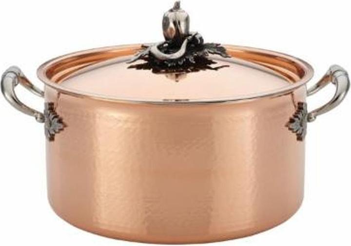 Ruffoni Opus Cupra Kookpan met Deksel, 26cm (Casserole, Acier inoxydable, Aluminium, Cuivre)