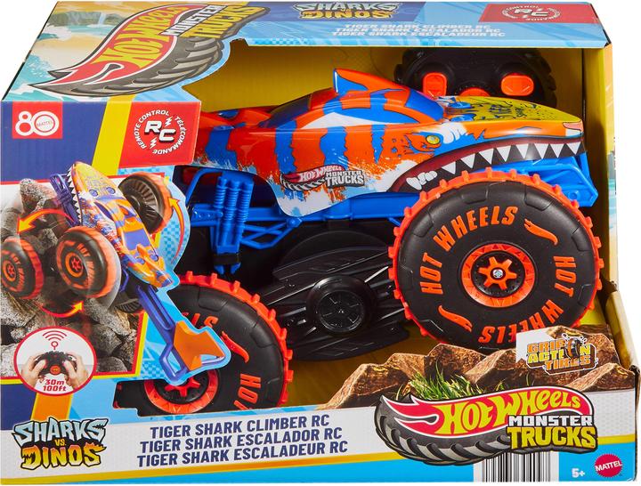 Immagine prodotto Hot Wheels Monster Trucks Squalo Tigre Scalatore