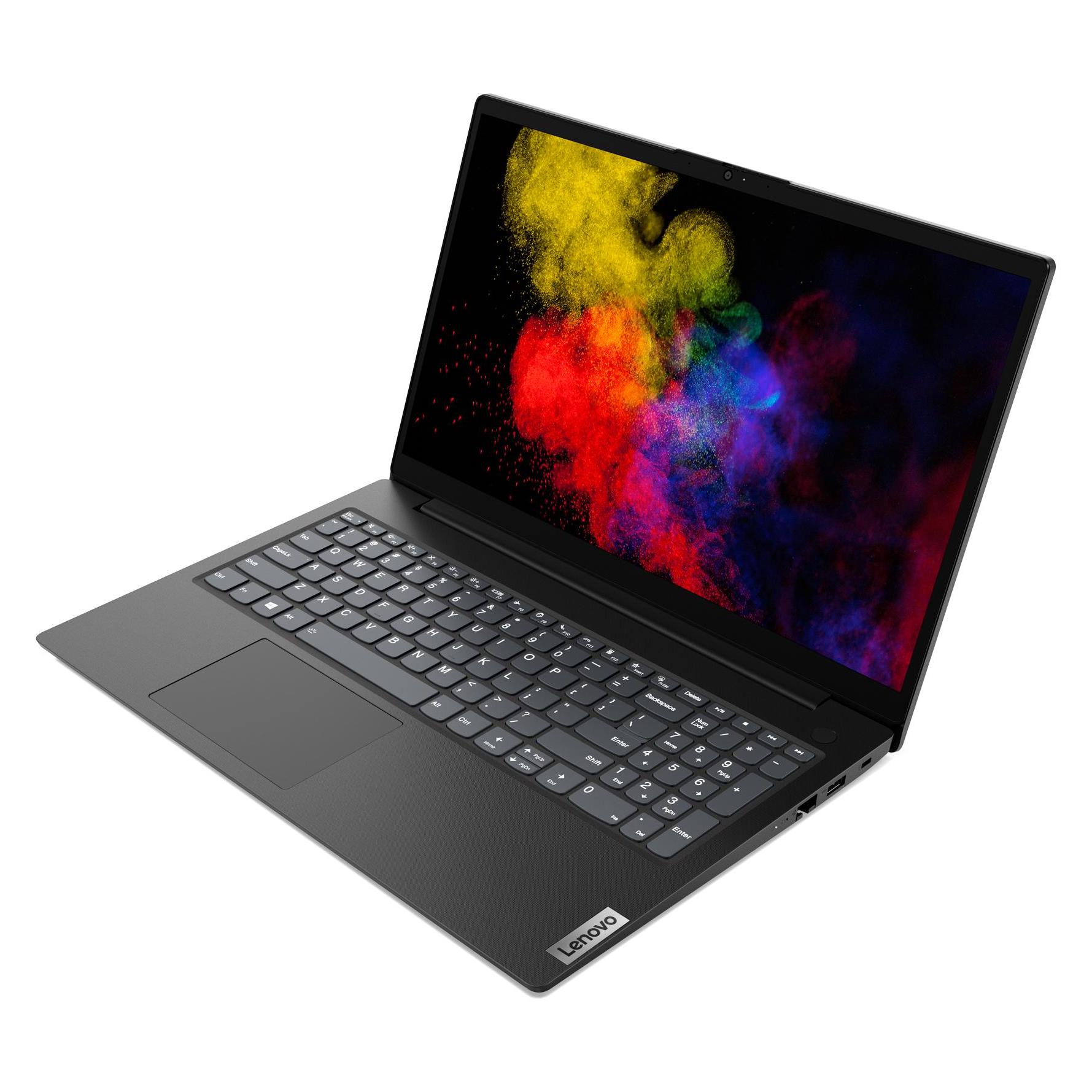 Lenovo V15 Gen 2 (15.60", 256 GB, 8 GB, DE, Intel Pentium Silver N6000), Notebook, Schwarz