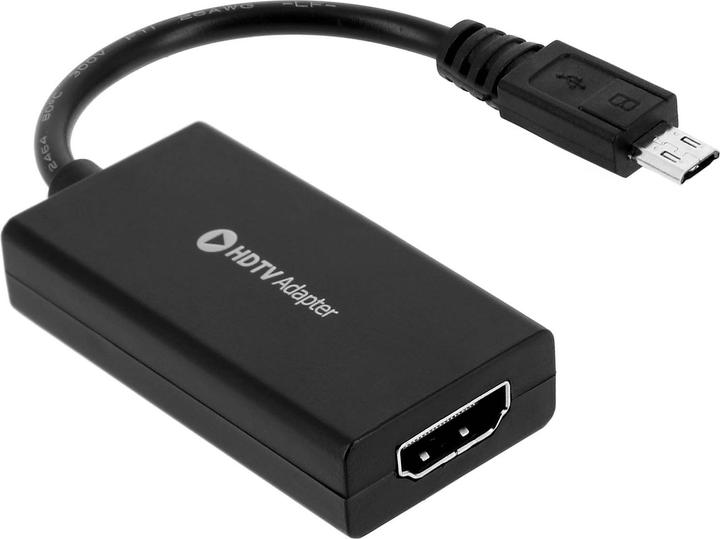 Image du produit Avizar Adaptateur MHL Nokia Micro-USB vers HDMI (0.15 m, HDMI)