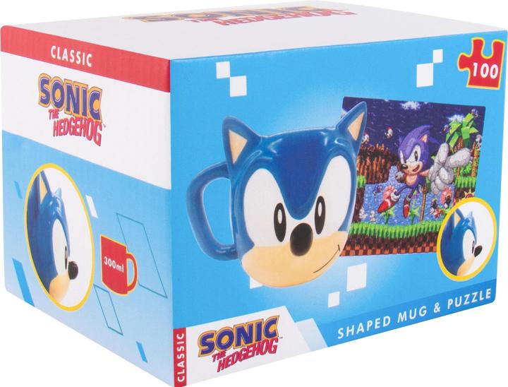 Produktbild Fizz Creations Sonic the Hedgehog Set Tasse und Puzzle (1 x)