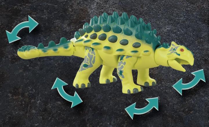 Image du produit Playmobil Saichania : Défense du coureur de combat (70626, Dinosaures Playmobil)