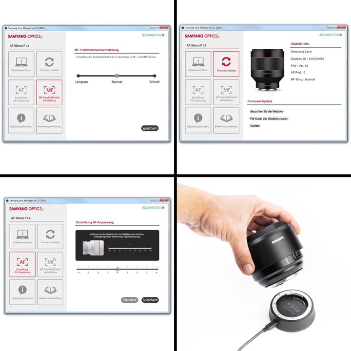 Image du produit Samyang Lens Station Canon Ef