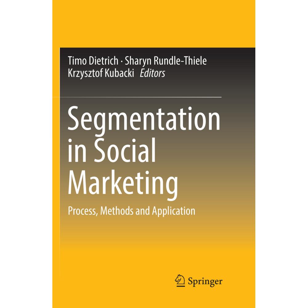 Thumbnail - Segmentation in Social Marketing, Fachbücher von Krzysztof Kubacki, Timo Dietrich, Sharyn Rundle-Thiele