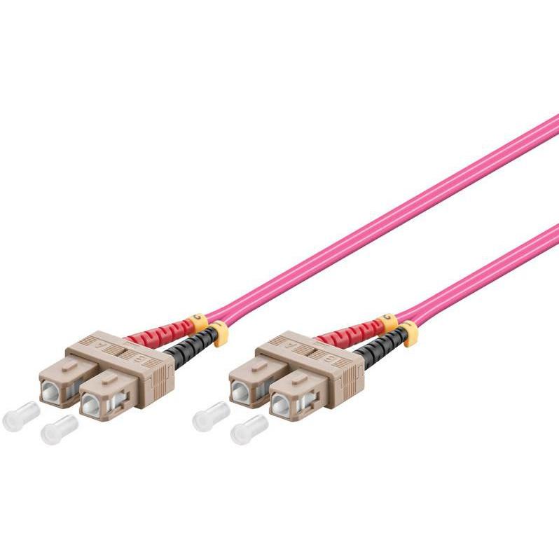 MicroConnect FIB222003-4 3m SC/UPC SC/UPC Violett Glasfaserkabel (3 m), Netzwerkkabel