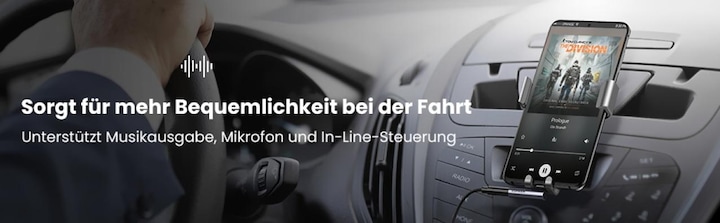 Produktbild Ugreen Winkelstecker (USB Typ C, 3.5mm Buchse)